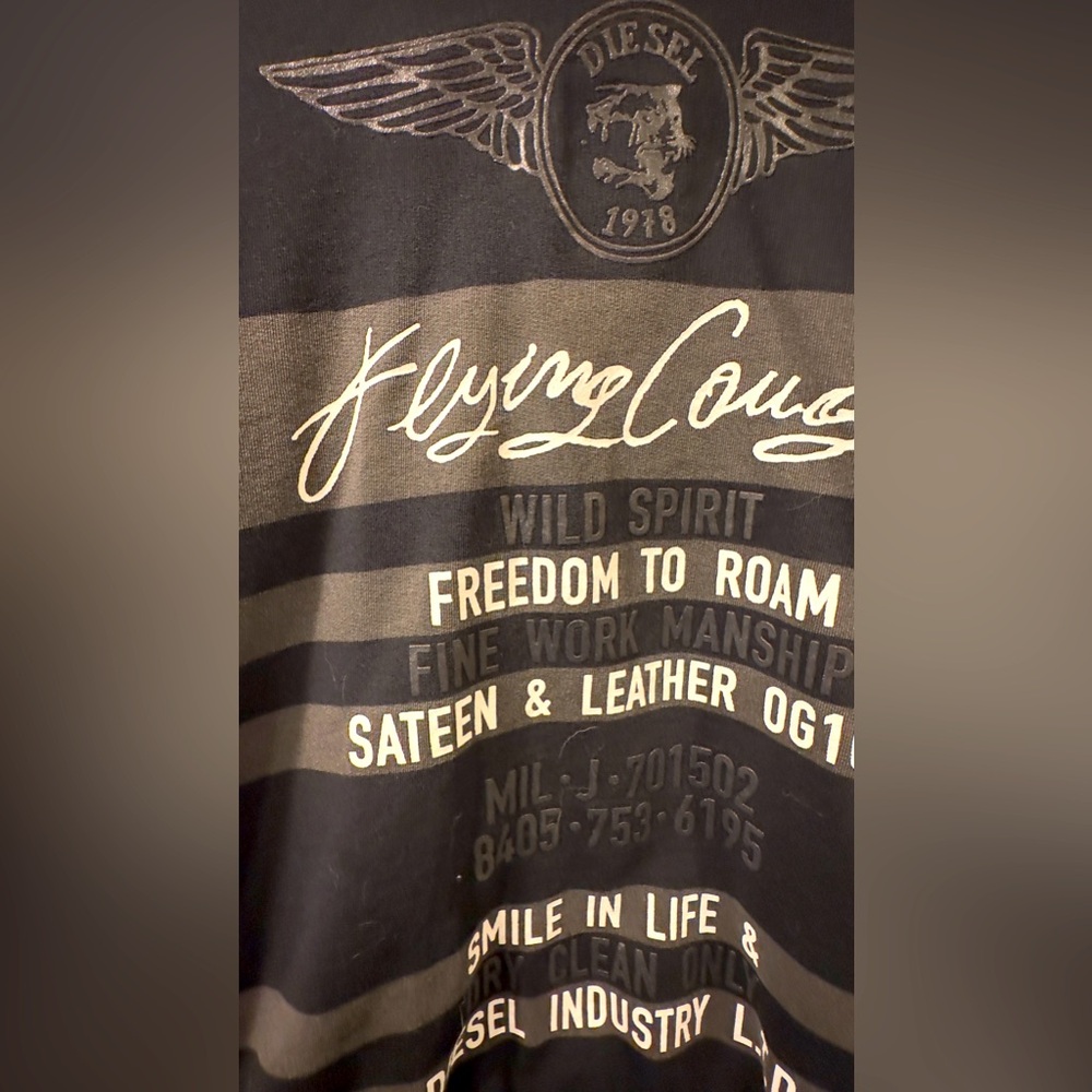 Diesel Black XL Hoodie used